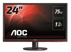 AOC 24, 1920x1080, (16:9), 1ms, Full HD Monitor, 80,000,000:1 DCR, Brightness (Typical) 250 cdm², Viewing Angle, Wall Mount 100x100mm, Free sync gam AOC 24, 1920x1080, (16:9), 1ms, Full HD Monitor, 80,000,000:1 DCR, Brightness (Typical) 250 cdm², Viewing Angle, Wall Mount 100x100mm, Free sync gam