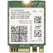 Intel 7265.NGWWB.W, LAN Card 7265 Dual Band Wireless AC-7265, 2x2 AC +BT, M.2(2230), 3 Years Intel 7265.NGWWB.W, LAN Card 7265 Dual Band Wireless AC-7265, 2x2 AC +BT, M.2(2230), 3 Years