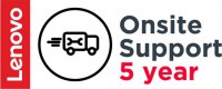 Lenovo 5WS0K27115, 5 Year Onsite Upgrade from 1 Year Onsite