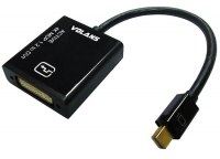 Volans VL-AMDPD, ACTIVE Mini DisplayPort to DVI Male to Female Converter (V 1.2) with 4K Support (AMDPD)