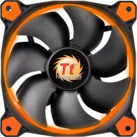 Thermaltake CL-F038-PL12OR-A, Riing 12, Size: 120mm, Noise: 24.6 dBA, LED: Orange, 2 Year Warranty