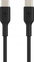 Belkin CAB003BT2MBK, BoostCharge Data Transfer Cable, USB-C to USB-C, Male to Male, Length: 2.01m, Black, 