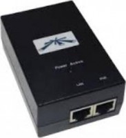Ubiquiti Networks POE-48-24W-G 48VDC @0.5A Gigabit PoE Adapter, Provides Earth Grounding and Surge Protection