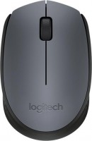Logitech 910-004655, M171 Wireless Mouse, 1000dpi, USB, Grey and Black, 