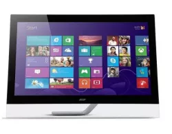 Acer 27'', 2560x1440, (16:9), 6ms, W-QHD IPS-LED Touch Monitor, 1000:1, DVI, 2xHDMI, Display Port, Tilt, Speakers, VESA(100x100), 3 Years Acer 27'', 2560x1440, (16:9), 6ms, W-QHD IPS-LED Touch Monitor, 1000:1, DVI, 2xHDMI, Display Port, Tilt, Speakers, VESA(100x100), 3 Years