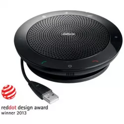Jabra SPEAK 510 MS USB-Conference solution 360-degree-microphone inhibits echos & noise Plug&Play mute and volume button Wideband (150 - 6.8 Hz) integrated echargeable battery (15 hours talk ti 7510-1 Jabra SPEAK 510 MS USB-Conference solution 360-degree-microphone inhibits echos & noise Plug&Play mute and volume button Wideband (150 - 6.8 Hz) integrated echargeable battery (15 hours talk ti 7510-1