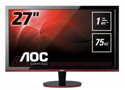 AOC 27, 1920x1080, (16:9), 1ms, Full HD Monitor, 75Hz, FreeSync, Gaming Monitor - HDMI, Display Port, VGA, Speakers, GameModes, VESA100mm, 3 Years AOC 27, 1920x1080, (16:9), 1ms, Full HD Monitor, 75Hz, FreeSync, Gaming Monitor - HDMI, Display Port, VGA, Speakers, GameModes, VESA100mm, 3 Years