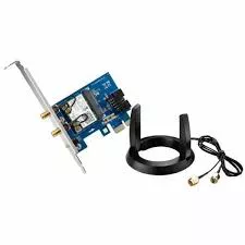 Asus PCE-AC55BT, AC1200 WiFi PCI-E Card With Bluetooth 4.0 Support, Intel Wireless Display (WIDI), 1 Year Asus PCE-AC55BT, AC1200 WiFi PCI-E Card With Bluetooth 4.0 Support, Intel Wireless Display (WIDI), 1 Year