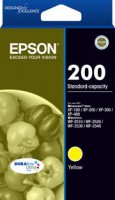 Epson C13T200492, 200 Standard Black Durabrite Ultra Yellow Ink Cartridge FOR XP-200, 300, 400