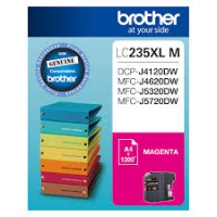 Brother LC-235XLM, Magenta Ink Cartridge To Suit DCP-J4120DW/MFC-J4620DW/J5320DW/J5720DW - UP TO 1200 PAGES