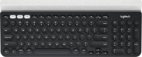 Logitech 920-008028 keyboard RF Wireless + Bluetooth Aluminum, Black