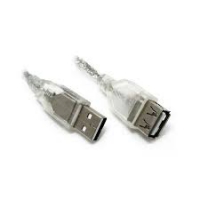 8ware UC-2001AAE, USB 2.0, 1m, Extension Cable Type A to A M/F Transparent