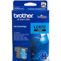 Brother LC67C, Cyan Ink Cartridge For DPC-385C