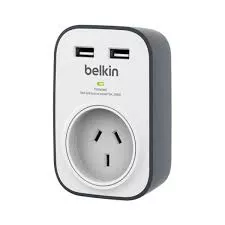 Belkin 1-OUTLET USB SURGE PROTECTOR (2.4A) BSV103AU Belkin 1-OUTLET USB SURGE PROTECTOR (2.4A) BSV103AU