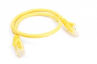 8ware PL6A-0.5YEL, Cat 6a UTP Ethernet Cable, Snagless, 0.5m, Yellow