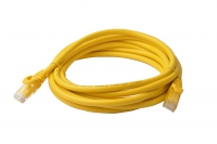 8ware PL6A-3YEL, Cat 6a UTP Ethernet Cable, 3m, Yellow, 1 Year Warranty