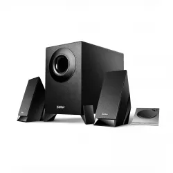 Edifier EF-M1360 - 2.1 Multimedia Speakers, Wireless Remote For Volume and Audio Source, Connect Via 3.5mm AUX and RCA Input, 1 Year Edifier EF-M1360 - 2.1 Multimedia Speakers, Wireless Remote For Volume and Audio Source, Connect Via 3.5mm AUX and RCA Input, 1 Year