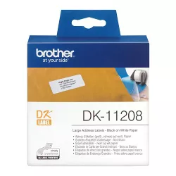 Brother Large Address Labels label-making tape DK-11208 Brother Large Address Labels label-making tape DK-11208
