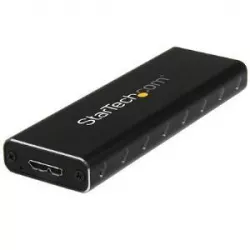 StarTech USB 3 to M.2 SATA External SSD Enclosure with UASP - USB 3 to SATA III M.2 solid state drive enclosure with UAS - Portable M.2 NGFF to USB 3 Solid State Drive (SSD) Enclosure SM2NGFFMBU33 StarTech USB 3 to M.2 SATA External SSD Enclosure with UASP - USB 3 to SATA III M.2 solid state drive enclosure with UAS - Portable M.2 NGFF to USB 3 Solid State Drive (SSD) Enclosure SM2NGFFMBU33