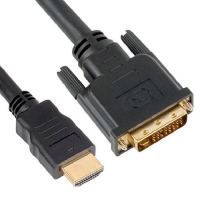 Astrotek AT-HDMIDVID-MM-1.8, HDMI to DVI-D Adapter Converter Cable, Male to Male, 2m, 1 Year Warranty