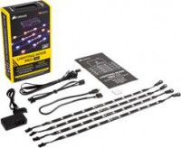 Corsair CL-9011109-WW, Lighting Node PRO with 4x RGB LED Strips and Controller. 2x RGB FAN Hub, 2 Years