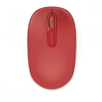 Microsoft U7Z-00035, Wireless Mobile Mouse 1850 Red, Plug&amp;Go Nano Receiver