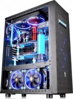 Thermaltake CA-1F8-00M1WN-02, Core X71, Full-Tower, Tempered Glass, Drive Bays: 2x5.25"(Accessibe), 3x3.5"or 2.5", 2x3.5"or 2.5"(Hidden), Expansion slot: 10, Motherboard Supoort: Mini-ITX/Micro-ATX/ATX, Pre-Installed Fan: 2x140mm, Black