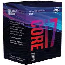 Intel Core I7-8700K Hexa Cores CoffeeLake, 3.7 GHz, LGA1151 Socket 8th Generation, 12 Threads Processor, No Fan Unlocked, 3 Years Intel Core I7-8700K Hexa Cores CoffeeLake, 3.7 GHz, LGA1151 Socket 8th Generation, 12 Threads Processor, No Fan Unlocked, 3 Years