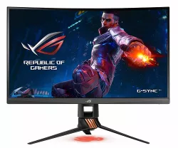 Asus 27 2560x1440, (16:9), 1ms, OG Swift Curved Gaming Monitor, W-LED, TN Curved 2K, Wide Screen, HDMI, DisplayPort, 2xUSB3.0, 3.5MM Mini-Jack, 3 Yea Asus 27 2560x1440, (16:9), 1ms, OG Swift Curved Gaming Monitor, W-LED, TN Curved 2K, Wide Screen, HDMI, DisplayPort, 2xUSB3.0, 3.5MM Mini-Jack, 3 Yea