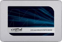 Crucial CT500MX500SSD1, MX500, 500GB, 2.5", SATA 6Gb/s, Read Speed: 560MB/s, Write Speed: 510MB/s, 