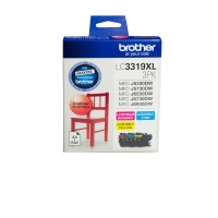 Brother LC3319XL-3PK, Colour Value Pack 1XCyan 1X Magenta 1X Yellow, Black to Suit - J5330DW/J5730DW/J6530DW/J6730DW /J6930DW