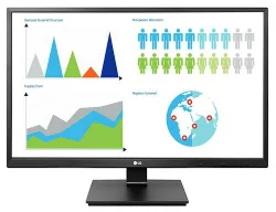 LG 23.8, 1920x1080, (16:9), 5ms, Full HD IPS, Business Monitor wHAS - VGADVIHDMI Display Port, USB Speakers VESA100mm Height Adjust Stand, 3 Year LG 23.8, 1920x1080, (16:9), 5ms, Full HD IPS, Business Monitor wHAS - VGADVIHDMI Display Port, USB Speakers VESA100mm Height Adjust Stand, 3 Year