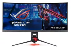 Asus 35, 3440x1440, (21:9), 4ms, Gaming VA Curved, 100Hz Eyecare Free-Sync, GamePlus, Display port, HDMI, USB3.0, Game Visual TUV Certified, AURA Syn Asus 35, 3440x1440, (21:9), 4ms, Gaming VA Curved, 100Hz Eyecare Free-Sync, GamePlus, Display port, HDMI, USB3.0, Game Visual TUV Certified, AURA Syn