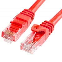 Astrotek AT-RJ45REDU6-2M, CAT6 Cable, Red, 2m, RJ45 Ethernet Network LAN UTP Patch Cord 26AWG