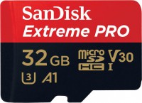 SanDisk SDSQXCG-032G-GN6MA, 32GB MicroSD Extreme Pro Class 10, Read Speed: 100MB/s