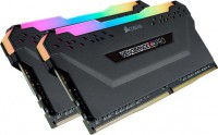Corsair CMW16GX4M2C3200C16, Vengeance RGB Pro, DDR4 16GB(2X8GB), 3200MHz, CL16, 1.35V, Black