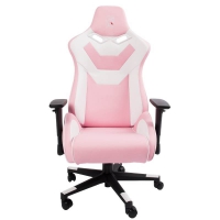 ZQRacing WS20_WHITE-PINK, Viper Series Gaming Office Chair-Pink/White, 2 Years Warranty