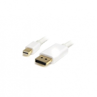 Astrotek AT-MINIDPP-2, Mini DisplayPort to DisplayPort  Cable, Male to Male, 2m