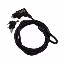 Shintaro SHLOCK-COMBOKEY, Notebook Lock Combination and Key - Suitable for monitor with Kensington lock, 1 Year Shintaro SHLOCK-COMBOKEY, Notebook Lock Combination and Key - Suitable for monitor with Kensington lock, 1 Year