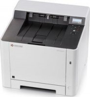 Kyocera 1102RC3AS0, ECOSYS P5026cdn A4 Colour Laser Printer, Up to 26ppm A4 Colour/Monochrome, 1,200 dpi, USB 2.0 (Hi-Speed), USB Host Interface, Gigabit Ethernet (10BaseT/100BaseTX/1000BaseT), Slot for optional SD/SDHC-Card, 2 line LCD backlit display, 100,000 Pages Drum Life, White, 2 Year RTB Warranty