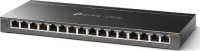 Tp-Link TL-SG116E, 16-Port Gigabit Unmanaged Pro Switch Desktop/Wall Mounting L2 Features 32xVLAN 32Gbps Capacity 23.81Mpps 8K MAC 4.1Mb Buffer Fanless