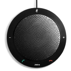 Jabra SPEAK 410 UC USB-portable conference solution 360-degree microphone coverage Plug&Play Mute button and a button for adjusting the volume Wideband quality(150 - 6.8 Hz) for UC 7410-209 Jabra SPEAK 410 UC USB-portable conference solution 360-degree microphone coverage Plug&Play Mute button and a button for adjusting the volume Wideband quality(150 - 6.8 Hz) for UC 7410-209