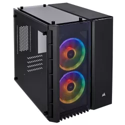 Corsair Crystal Series 280X RGB Micro-ATX Case Black CC-9011135-WW Corsair Crystal Series 280X RGB Micro-ATX Case Black CC-9011135-WW