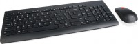 Lenovo 4X30M39458, Essential Keyboard and Mouse Combo, Wireless, 1200dpi, USB, Black,