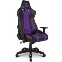 ZQRacing WS50-BLACK-PURP, Alien Series Gaming Office Chair-Purple/Black, 2 Years Warranty