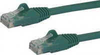 StarTech N6PATC1MGN, 1m Green Gigabit Snagless RJ45 UTP Cat6 Patch Cable - 1 m Patch Cord - Ethernet Patch Cable - RJ45 Male to Male Cat 6 Cable