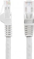 StarTech N6PATC50CMWH Cat6 Ethernet Patch Cable, White, 0.5m, RJ45 Connectors
