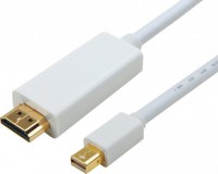 Astrotek Mini DisplayPort to HDMI Cable, 20 pins Male to 19 pins Male, 1m
