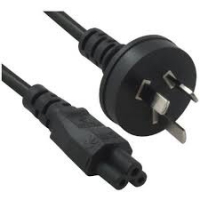 8Ware RC-3084AU-050, Power Cable from 3-Pin AU Male to IEC C5 Female plug , 5m