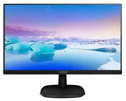 Philips 27 1920x1080, (16:9), 5ms, Full HD 10M:1 IPS VGA, HDMI, DVI Speakers 2W x2, VESA100,Black 2 Year Philips 27 1920x1080, (16:9), 5ms, Full HD 10M:1 IPS VGA, HDMI, DVI Speakers 2W x2, VESA100,Black 2 Year